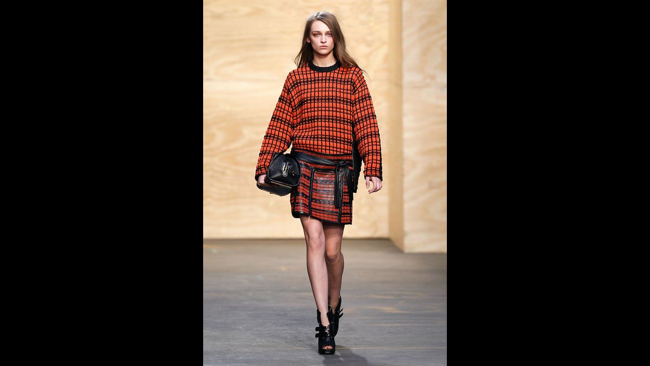 The Proenza Schouler fall 2012 show during New York Fashion Week in February 2012.