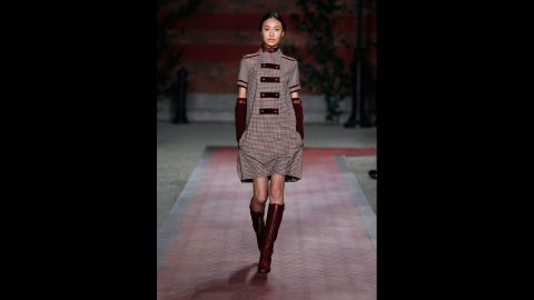 Tommy Hilfiger's fall 2012 show during New York Fashion Week in February 2012.