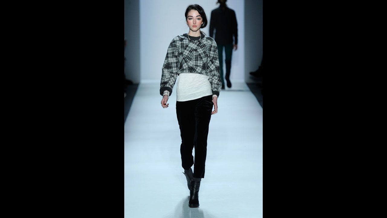 The Timo Weiland fall 2012 fashion show during New York Fashion Week in February 2012.