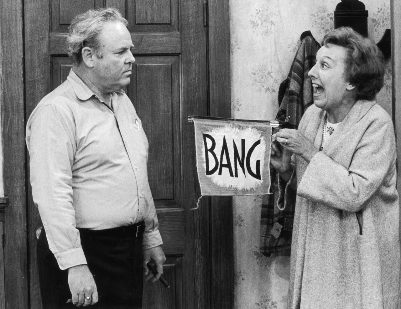 Carroll O'Connor was so good as the racist, sexist and often insensitive Archie Bunker on "All in the Family" (1971-1979) that fans sometimes forgot he was acting. Jean Stapleton as his wife, Edith, was a much more likeable character.