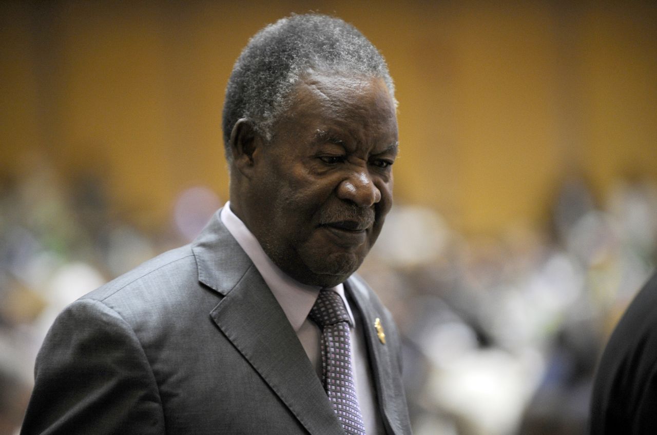 Michael Sata, President of Zambia, aged 76.