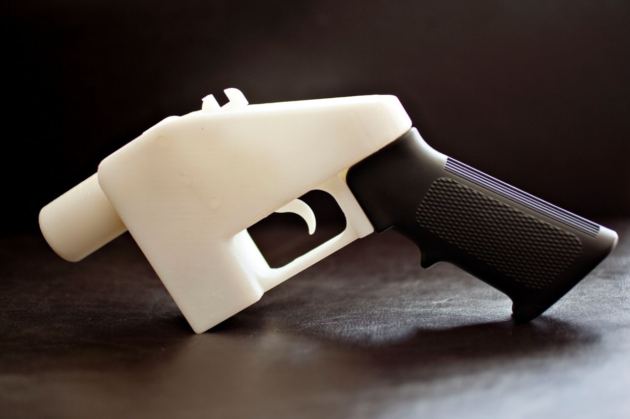 The 'Liberator' is a 3D-printable single-shot firearm. The weapon is the inventino of Cody Wilson, a Texan law student. Blueprints for the gun were initially distributed via Wilson's company's website, but they were taken down after a demand from the U.S. Department of State