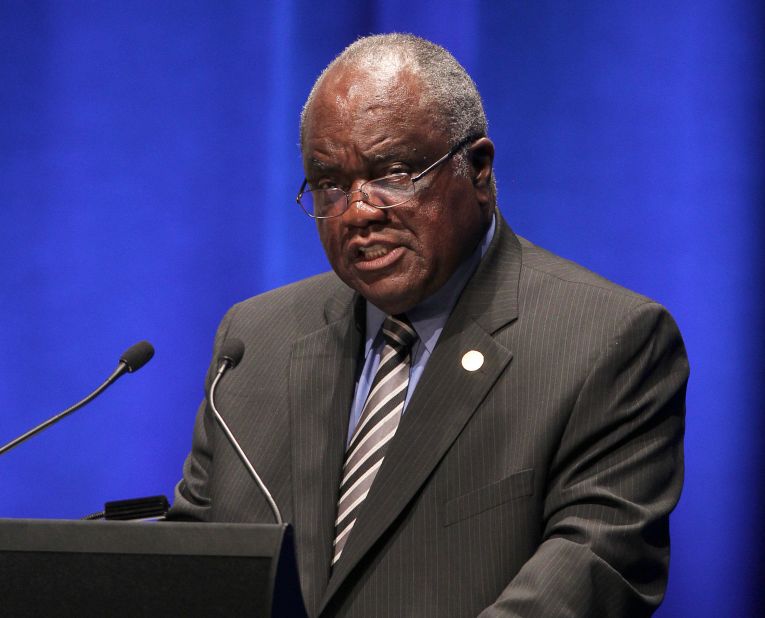 Namibia President Hifikepunye Pohamba is 78.