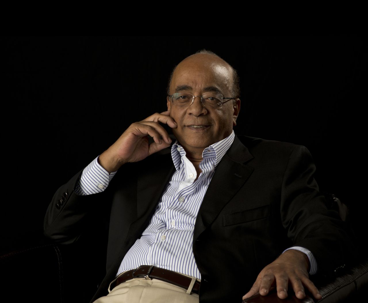 Mo Ibrahim is a Sudanese communications billionaire. He created the foundation bearing his name in 2006, with the aim of improving leadership and governance in Africa. 
