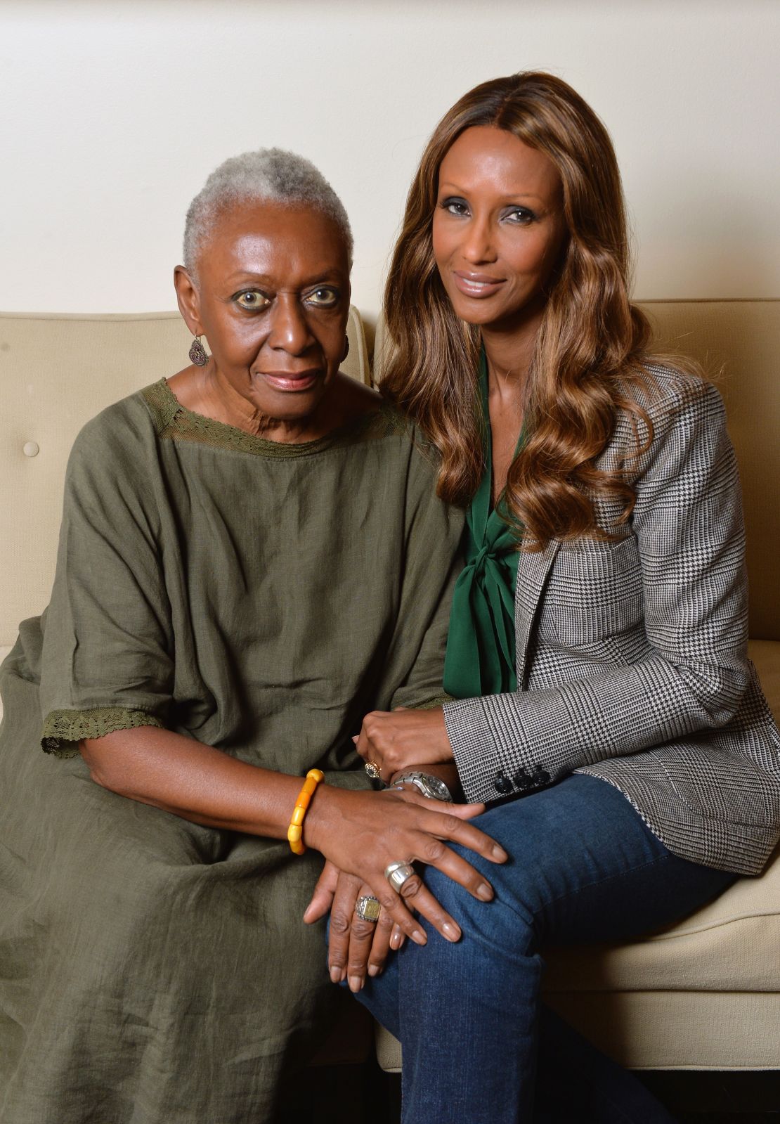 Bethann Hardison and Iman are part of a campaign for more diversity on the runway.