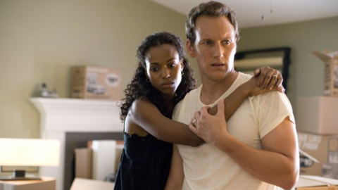Washington and Patrick Wilson play a married couple in the 2008 crime drama "Lakeview Terrace."