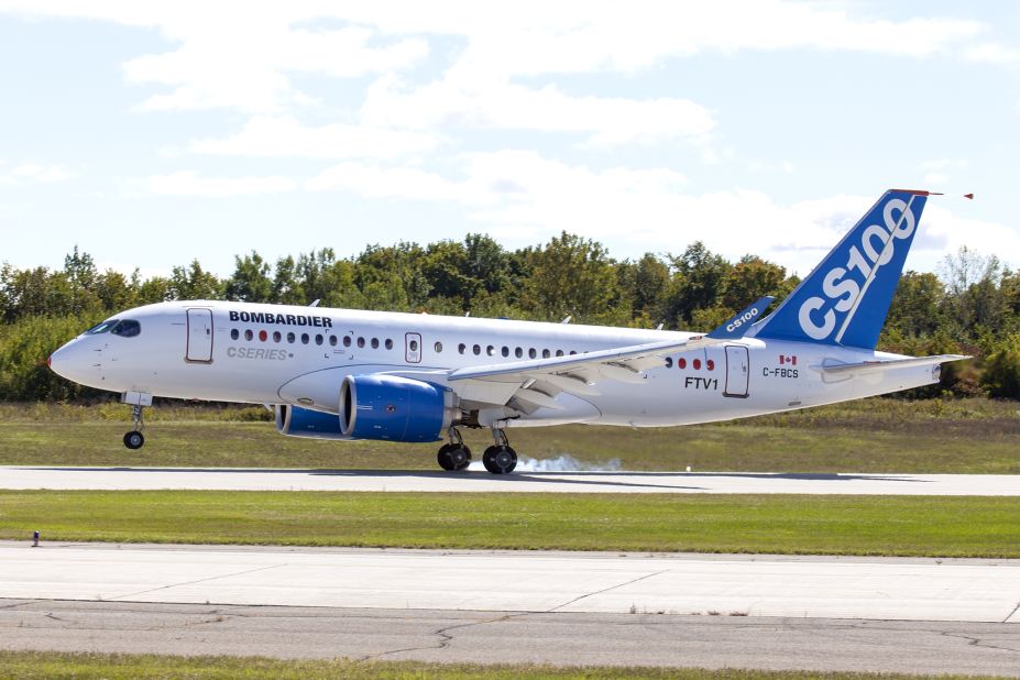Bombardier has already won 177 orders for its CSeries craft, from carriers such as Latvia's AirBaltic, but that number falls far short of the company's goal of 300 sales by the time the plane enters service in 2015. 