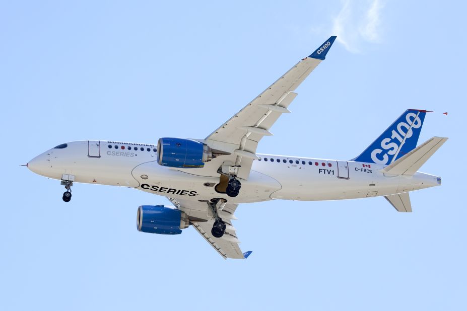 Ignoring the trend towards larger planes, the Bombardier will target the lower end of the passenger jet market -- aircraft carrying more than 100 but fewer than 150 passengers. 