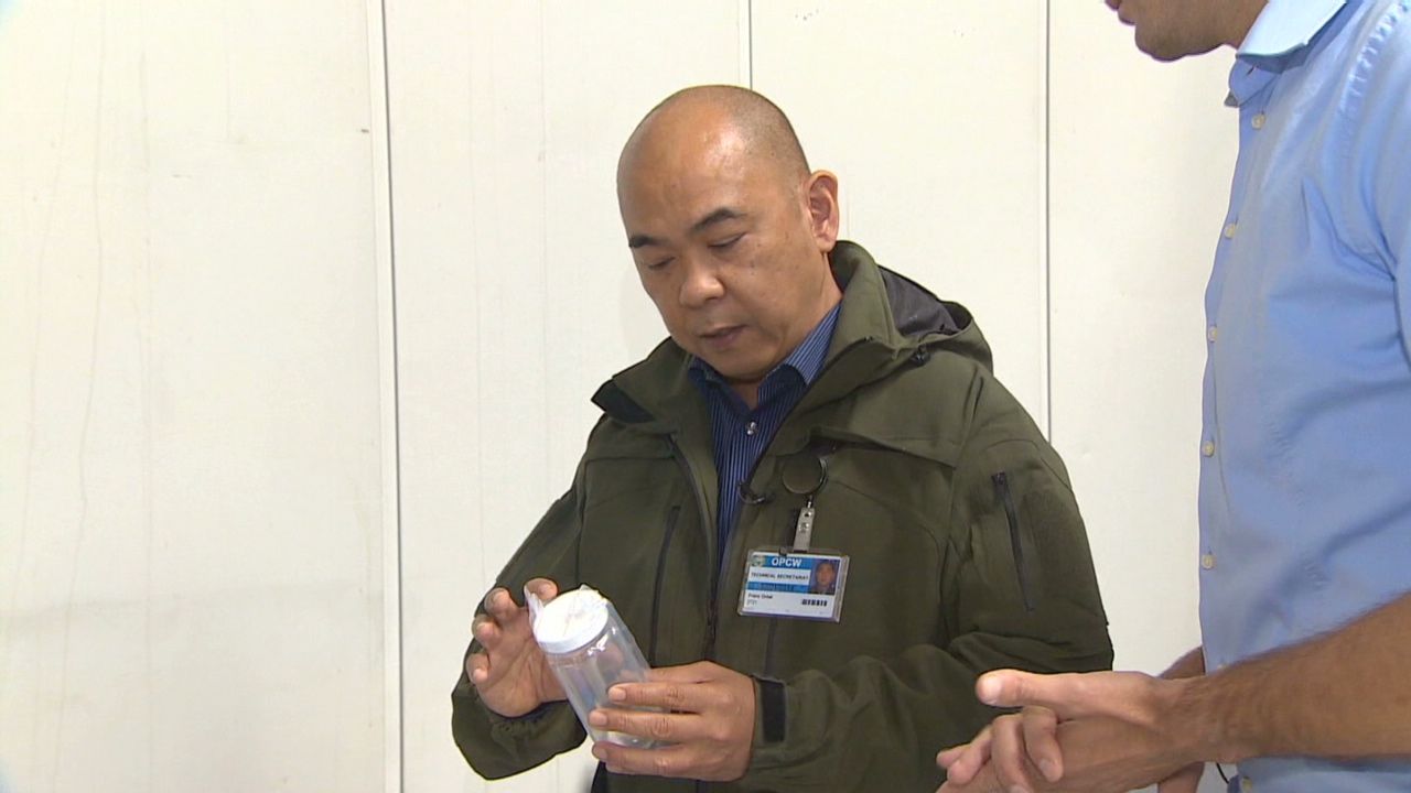 "Intentamos obtener la mayor cantidad de información que podamos sobre lo que hacemos", afirma Frantz Ontal, jefe de formación de inspectores de la OPCW.