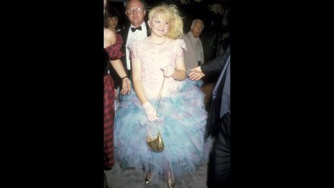 "Family Ties" star Tina Yothers wore a scene-stealing -- and era-appropriate -- dress to the 1986 Emmys.