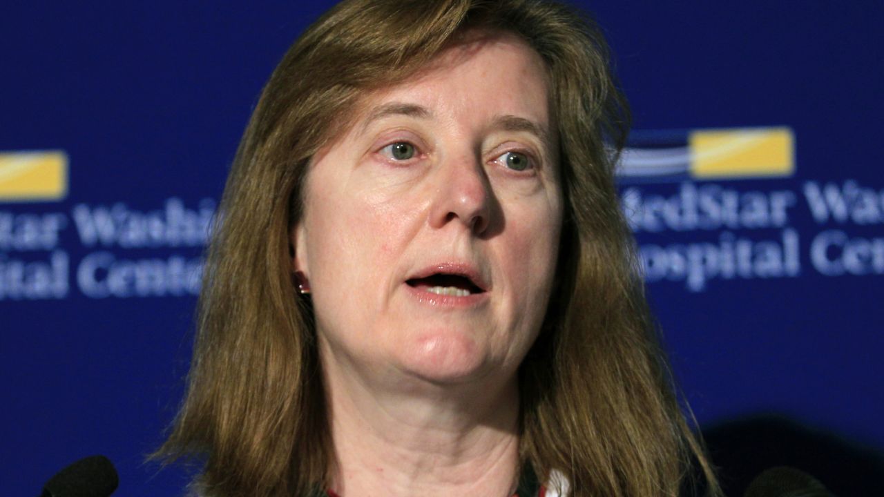 Dr. Janis M. Orlowski, chief operating officer at MedStar Washington Hospital Center, speaks at a news conference on September 16. She was tasked with treating many of the wounded after the rampage at the Navy Yard, and desires a day in which her job becomes obsolete. "You know what America? Put me out of business," <a href="http://piersmorgan.blogs.cnn.com/2013/09/16/dr-janis-orlowski-you-know-what-america-put-me-out-of-business-make-it-so-i-dont-have-to-have-a-trauma-center/">she said</a>. "Make it so I don't have to have a trauma center."