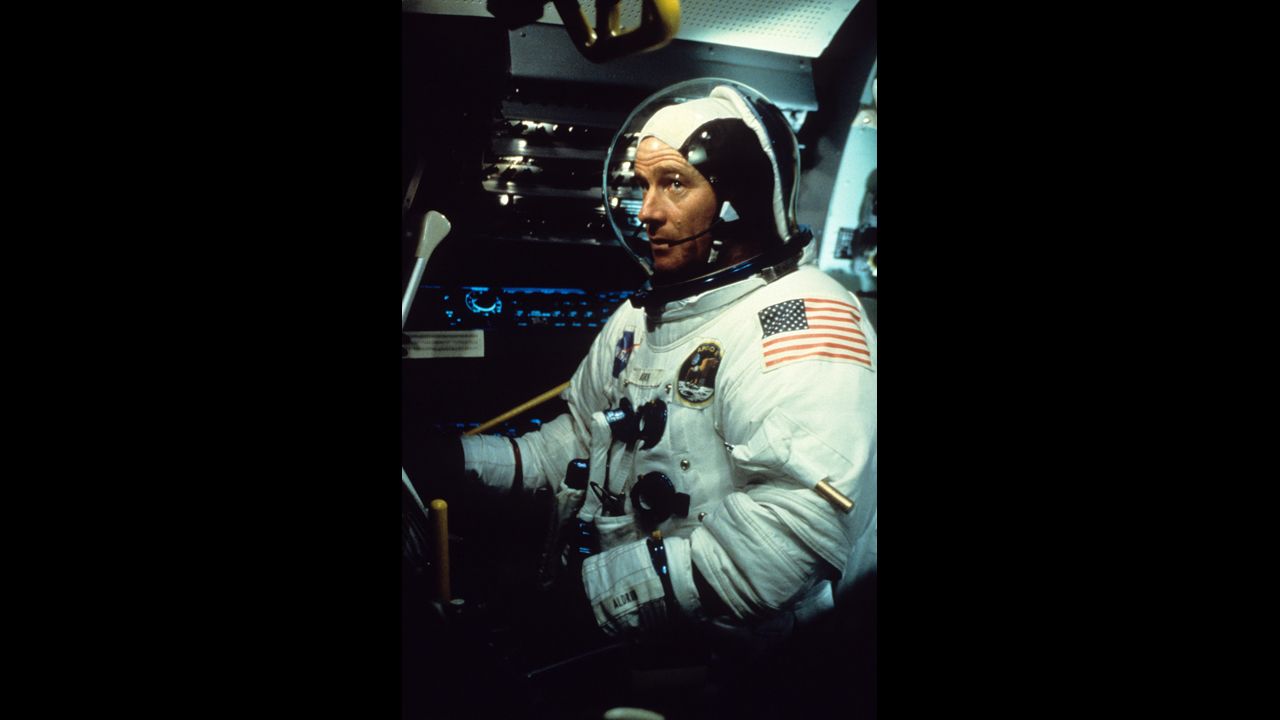 Cranston has been cast as two real-life astronauts -- Gus Grissom and Buzz Aldrin. Here, he plays Aldrin in the 1998 miniseries "From the Earth to the Moon."
