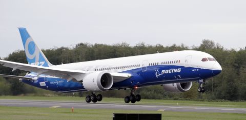 Boeing's 787-9 Dreamliner took off on its maiden voyage on September 17, 2013. The 787-9 is 20 feet longer and holds 40 more passengers than the 787-8, which carries between 210 and 250 passengers.