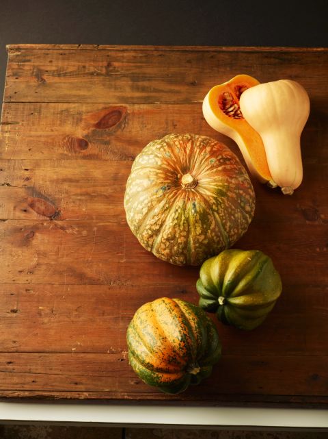<strong>Squash:</strong> Unlike summer squash, winter squash has a fine texture and a slightly sweet flavor. Because of its thick skin, it can be stored for months. It tastes best with other fall flavorings, like cinnamon and ginger. <br /><br />Health benefits include<br />• Contains omega-3 fatty acids <br />• Excellent source of vitamin A <br /><br />Harvest season: October to February<br /><br /><a href="http://www.health.com/health/gallery/0,,20454528,00.html" target="_blank" target="_blank">Health.com: 25 ways to cut 500 calories a day</a>