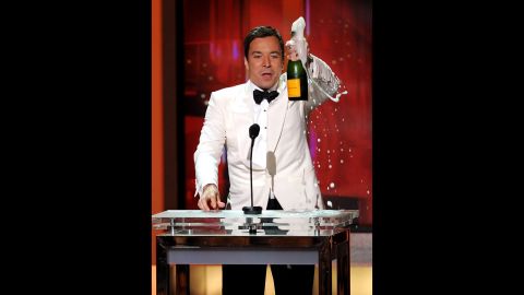 A year after his "Late Night" premiered, Jimmy Fallon was hailed for his hosting style during the 62nd Primetime Emmy Awards in 2010. 