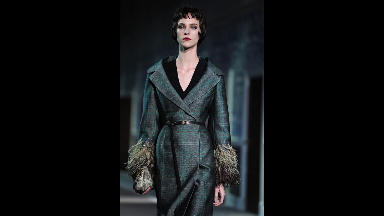 Although plaids have been around since at least 1500 BC, many fashion designers continue to incorporate them into modern looks. Here's a plaid coat from Louis Vuitton's fall/winter 2013 ready-to-wear show at Paris Fashion Week in March.