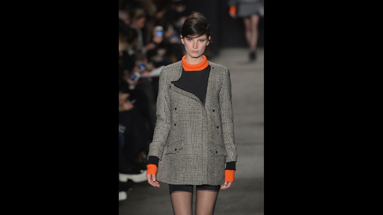 Rag & Bone's fall 2013 show during Mercedes-Benz Fashion Week in February.