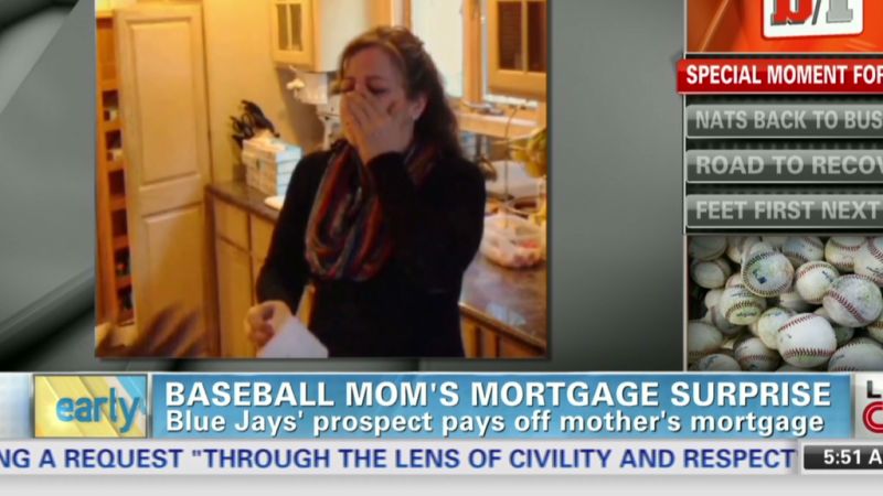 See baseball prospect pay mom's mortgage