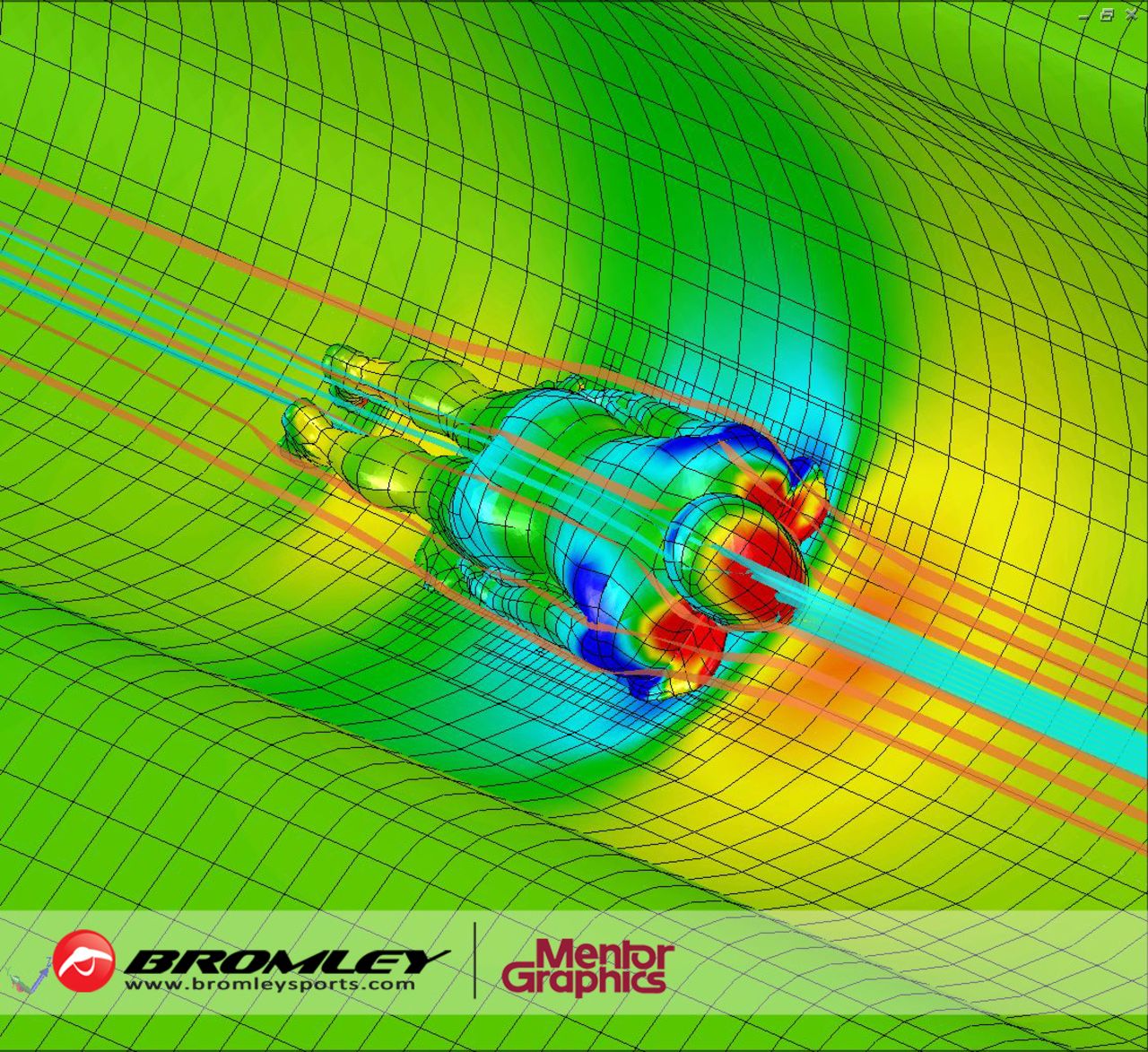Faster than the speed of light -- not quite yet. But Kristan Bromley's skeleton sled can reach up to speeds of 130km/h. 