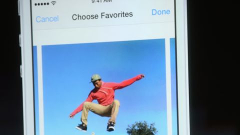 The camera on the iPhone 5S has a 15% larger sensor to let in more light and shoot sharper images. A burst mode, for photographing moving targets, lets the user shoot up to 10 photos per second. And, for the first time, video can be played in slow motion.