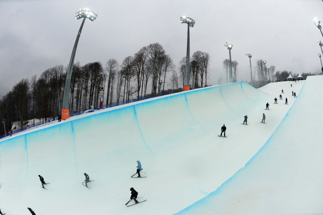 The snowboarding and freestyle competitions will take place at the "Rosa Khutor" Extreme Park in the Mountain Cluster. The venue has already been used for World Cup events and is considered one of the top facilities in the world.