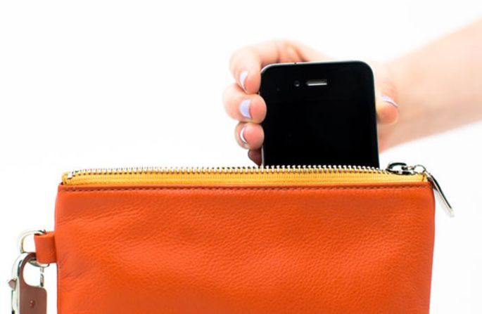 Charge your phone just by dropping it into the pocket of an <a href="http://www.brit.co/everpurse-charges-your-iphone-all-day-long/" target="_blank" target="_blank">Everpurse</a>.