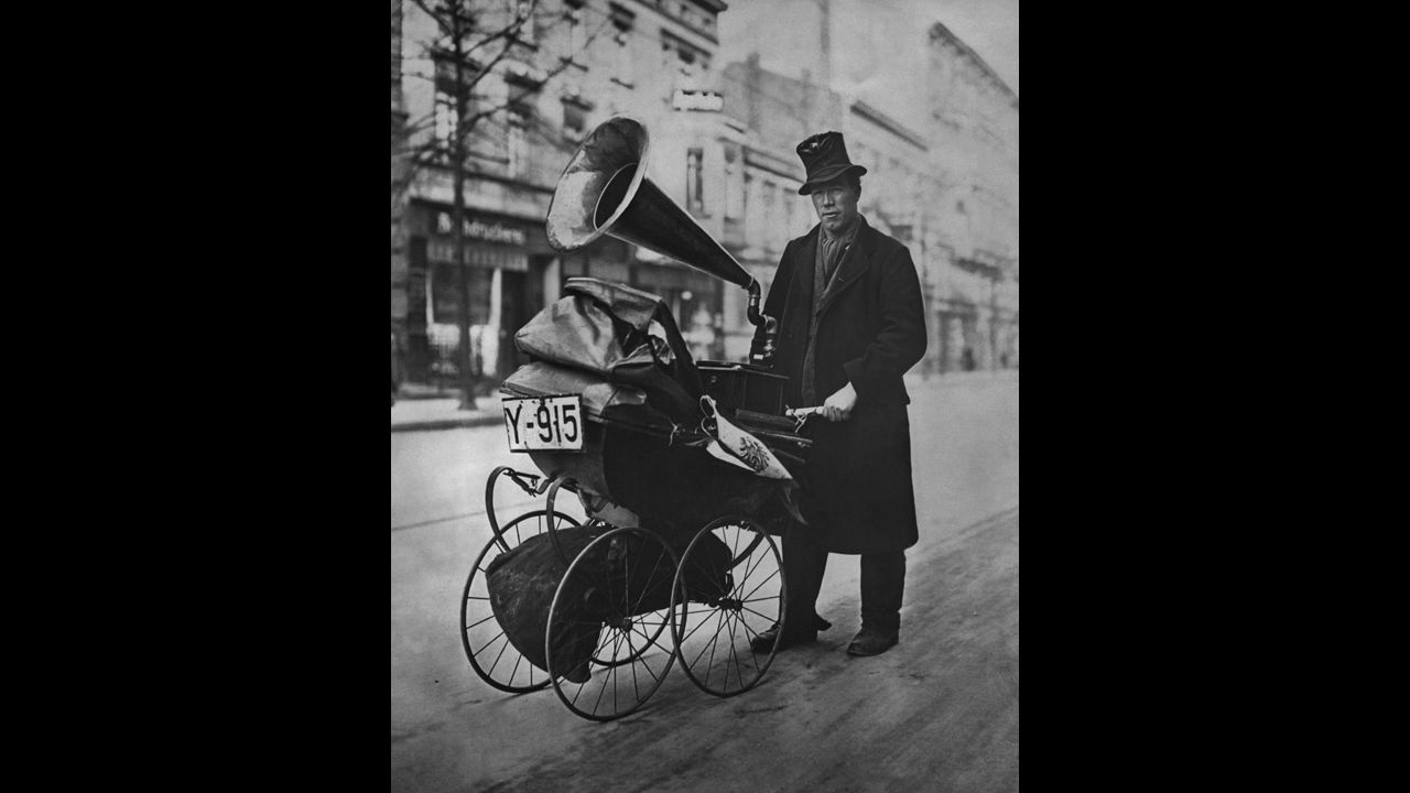 Edison phonograph records were cylindrical. The gramophone record disc was invented by Emile Berliner in the late 1880s and soon surpassed Edison cylinders as the preferred recording technology ... not that it was easy to take on the road.