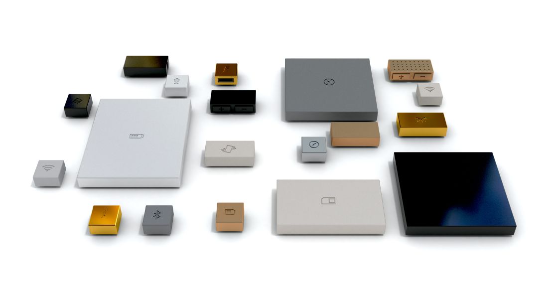 Phonebloks will be composed of modular pieces or 'bloks' which click together like Lego