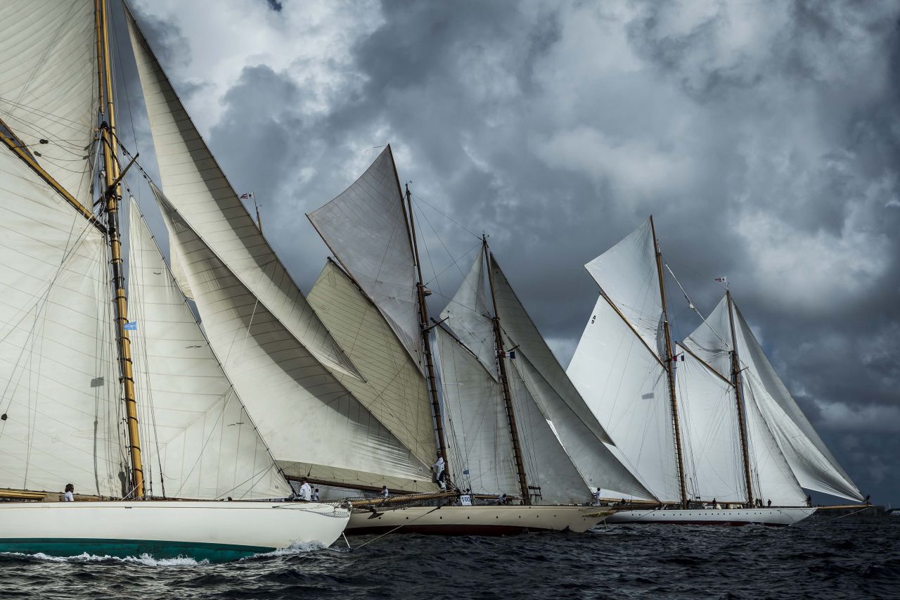 Welcome to Régates Royales de Cannes -- one of the largest vintage yacht races in the world.