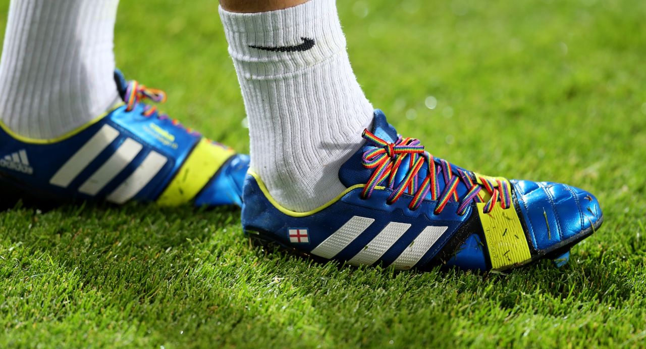 The rainbow laces campaign is at the forefront of football's fight against homophobia in the UK. Several high-profile players have backed the program by wearing the laces during Premier League matches.