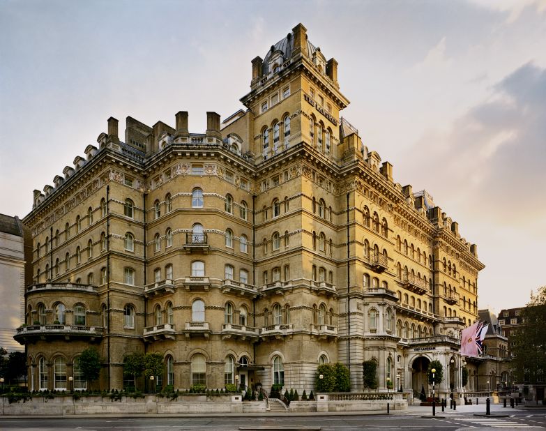In "GoldenEye" -- the first James Bond film not based on Ian Fleming's novels -- this London hotel doubles as St. Petersburg's Grand Hotel Europe. The Langham was constructed in 1865 and is one of London's first purpose-built hotels. 