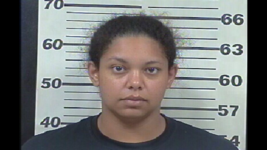 Brittany Lina Yvonn Moser was arrested Friday morning at her home, about 40 miles from the crime scene.
