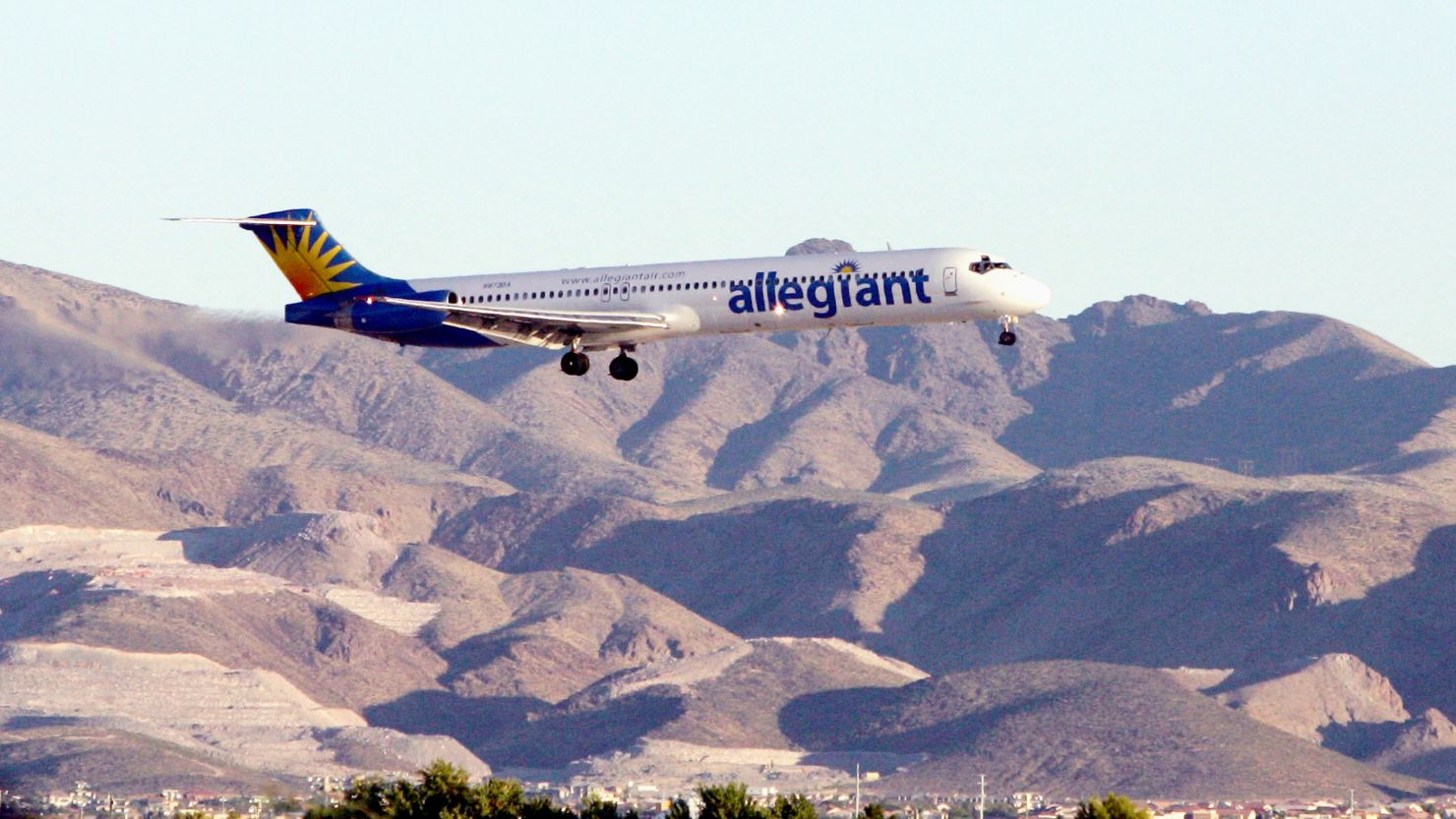 All 52 of Allegiant Air's MD-80s were out of service at one point Friday because of  issues with the planes' emergency exit slides.