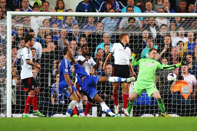 John Obi Mikel capped his return to the starting lineup with the second goal -- his first in the league for the club since signing in 2006 -- as Chelsea battled to a 2-0 home win.  