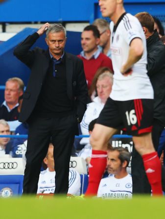 Jose Mourinho is still getting to grips with his team's playing style following his return to Chelsea, where he won two English Premier League titles at the start of his 2004-07 tenure.