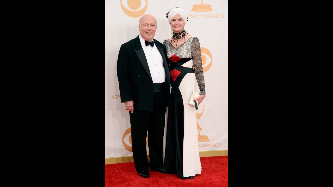 "Downton Abbey" writer Julian Fellowes and his wife, Emma