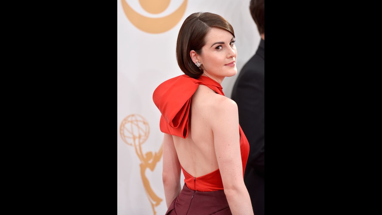 "Downton Abbey" star Michelle Dockery was nominated for outstanding lead actress in a drama. The Emmy went to "Homeland's" Claire Danes.