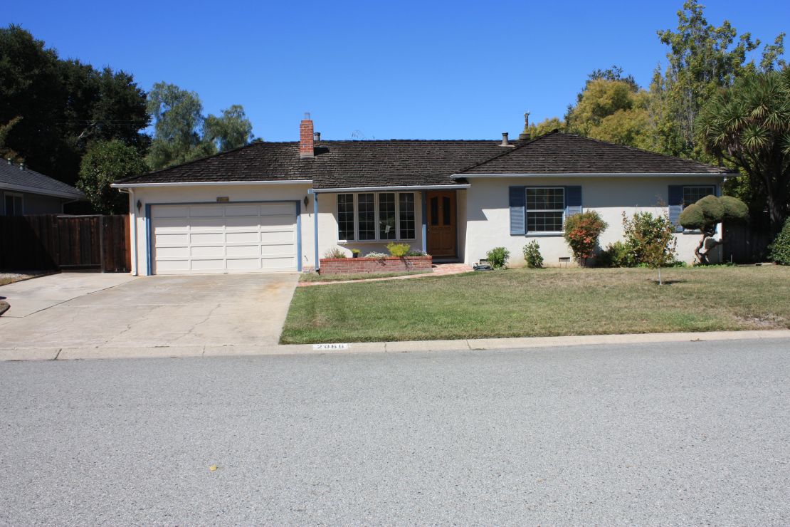Steve Jobs' childhood home in Los Altos, California
