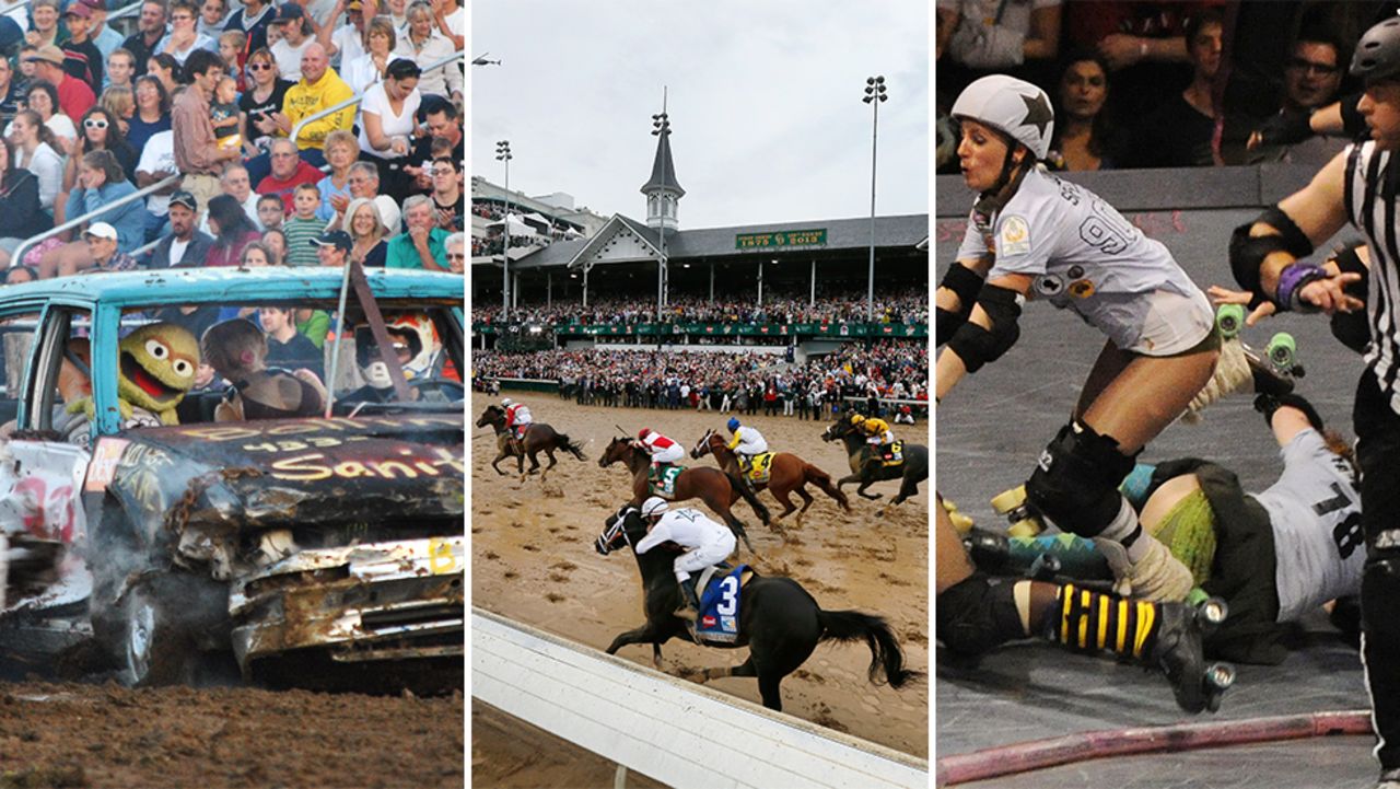 With all due respect to the English city, the U.S. is the home of the derby in all its forms, be it racing, smashing or bashing.
