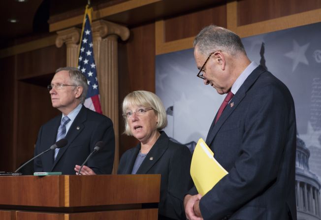 <strong>Sen. Patty Murray, D-Washington</strong> -- The consigliore. Murray, center, does not seek the outside limelight, but the Senate Budget Committee chairwoman is a major fiscal force behind the scenes on Capitol Hill. Known by fellow Democrats as a straight shooter, she is also an experienced negotiator, having co-chaired the laborious, somewhat torturous and unsuccessful Super Committee.