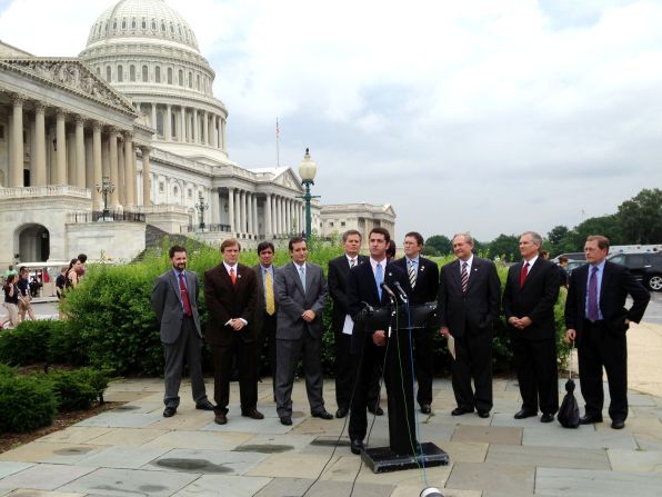 <strong>Michael Needham, president of Heritage Action</strong> -- The driving force. Needham runs the political offshoot of the conservative Heritage Foundation and has been unrelenting in urging lawmakers to repeal Obamacare. He has told Republicans not to fear a potential shutdown, saying they would suffer more politically from allowing Obamacare to continue.