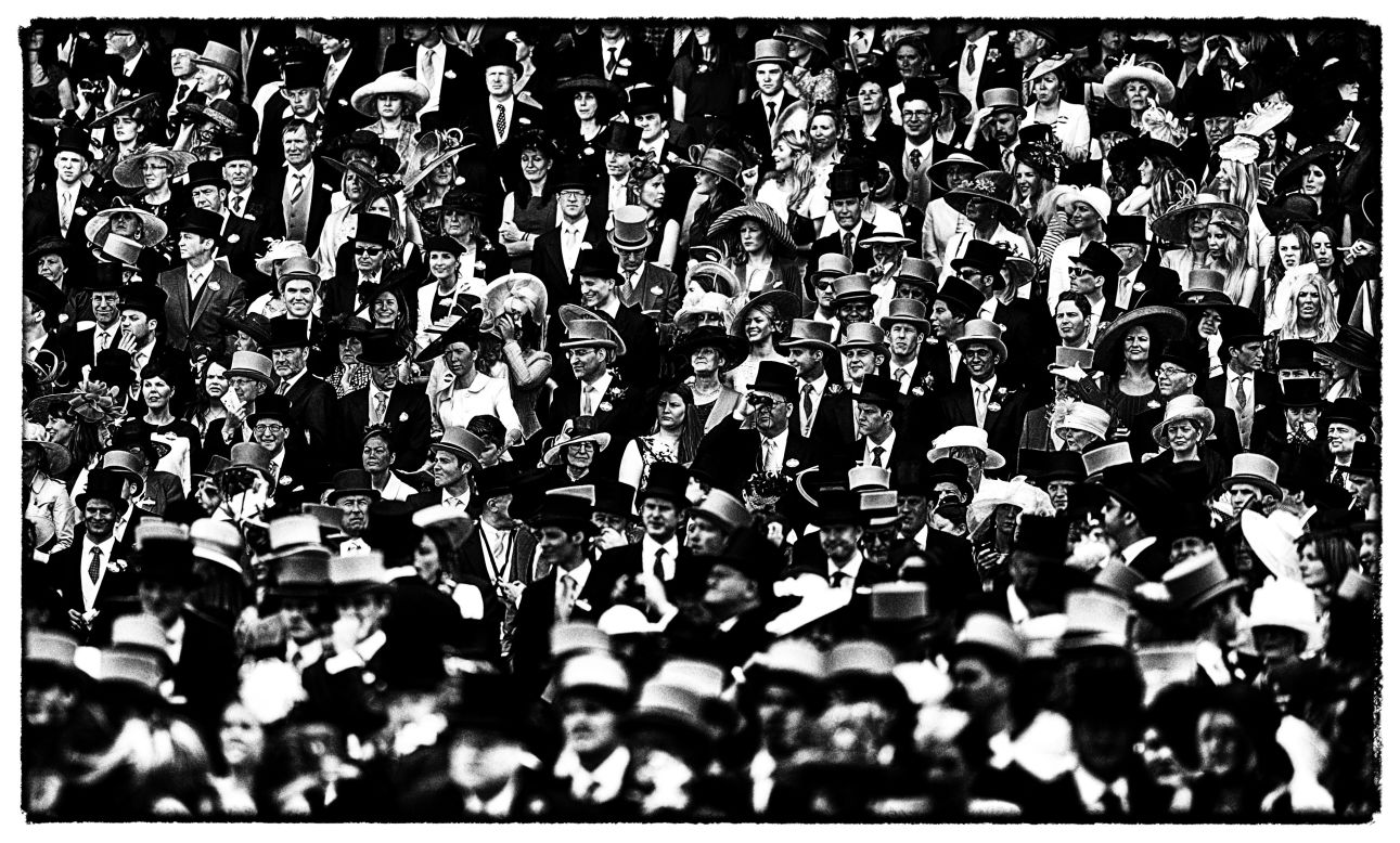 <strong>Royal Ascot, Ascot, Berkshire, UK:</strong> "I like Royal Ascot a lot because there are so many people and so many things to see. It's like shooting fish in a barrel," says Crowhurst.  