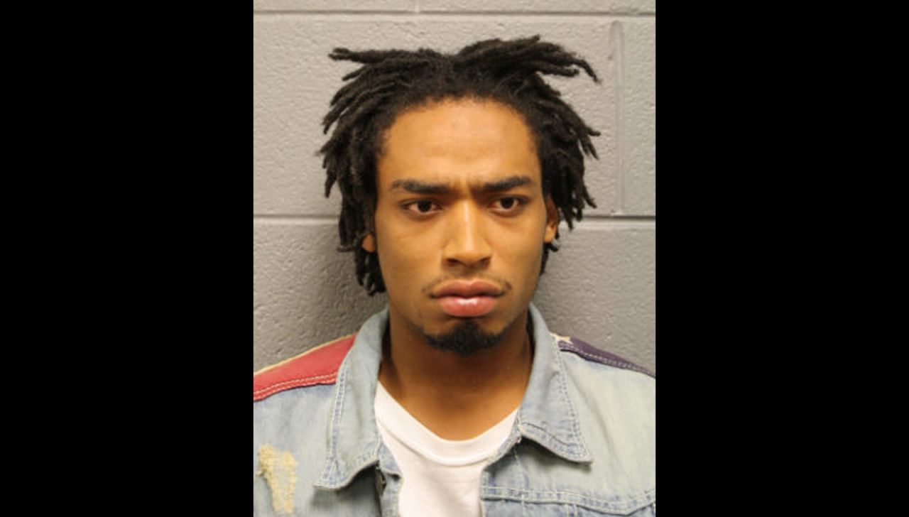 Brad Jett, 22, is a convicted felon who police say acted as a lookout during the shooting. He is charged with attempted murder and aggravated battery with a firearm.