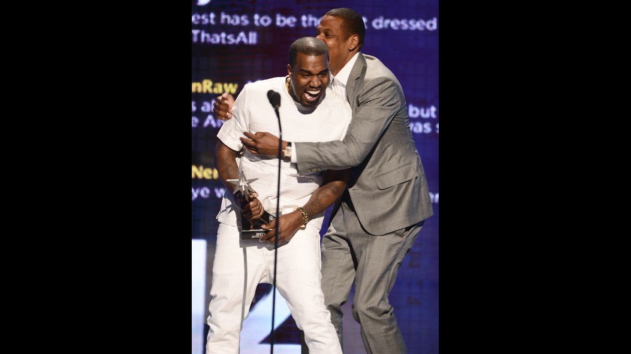 Kanye West and Jay-Z go way back. West was a producer on Jay-Z's albums 13 years ago, and Jay-Z returned the favor, appearing on West's albums. The ultimate collaboration came in 2011 with the pair's wildly successful album "Watch the Throne."