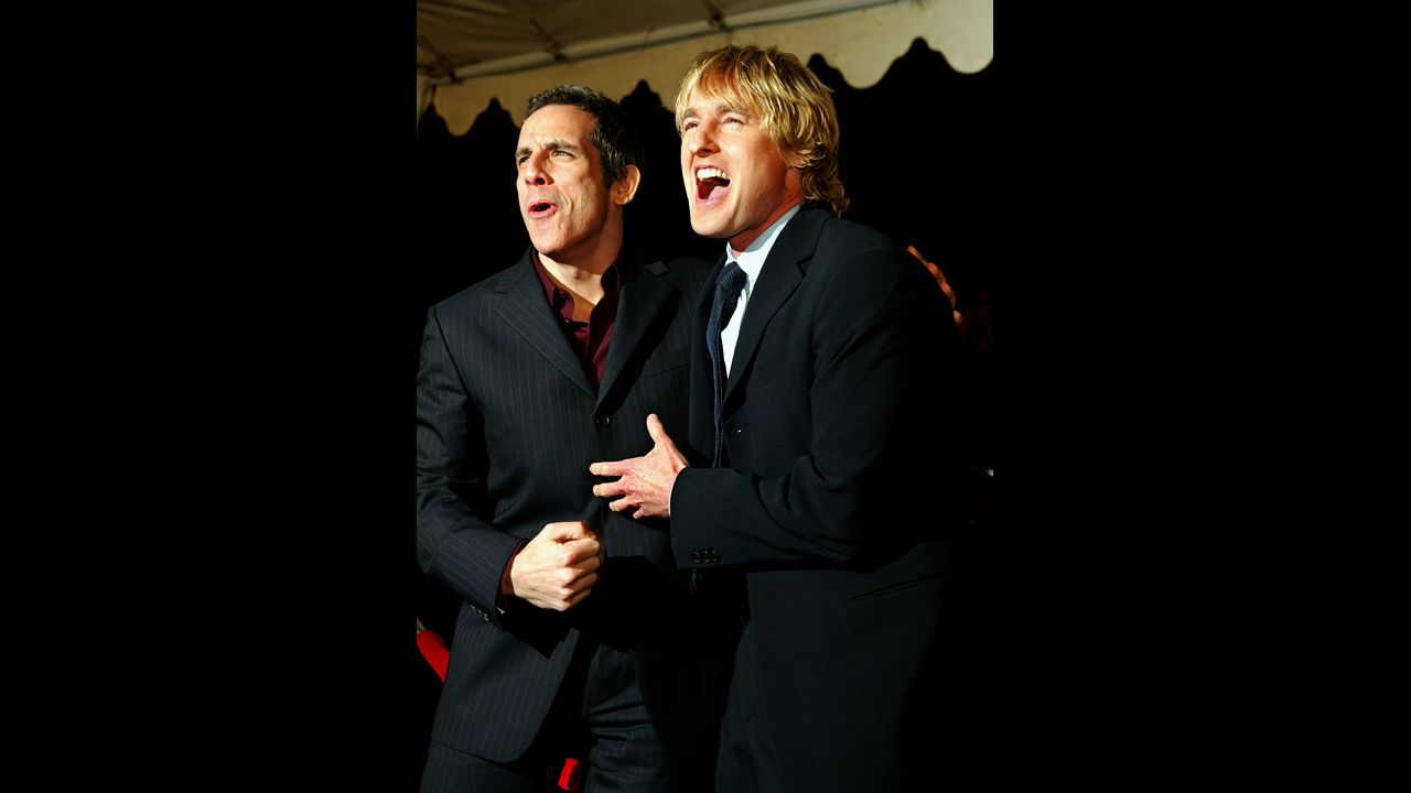 Any fan of "Zoolander" will tell you just how great Ben Stiller and Owen Wilson work together. The pair turned up again in "The Royal Tenenbaums," "Starsky & Hutch" and the "Meet the Parents" films.