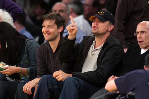 Their bromance didn't start with "The Great Gatsby." Tobey Maguire and Leonardo DiCaprio go back to the late 1980s. While doing press for the movie this summer, <a href="http://www.usatoday.com/story/life/movies/2013/05/15/tobey-maguire-leo-dicaprio-cannes-2013-great-gatsby/2160791/" target="_blank" target="_blank">Maguire called DiCaprio</a> "one of my best friends." All together now: Awww...
