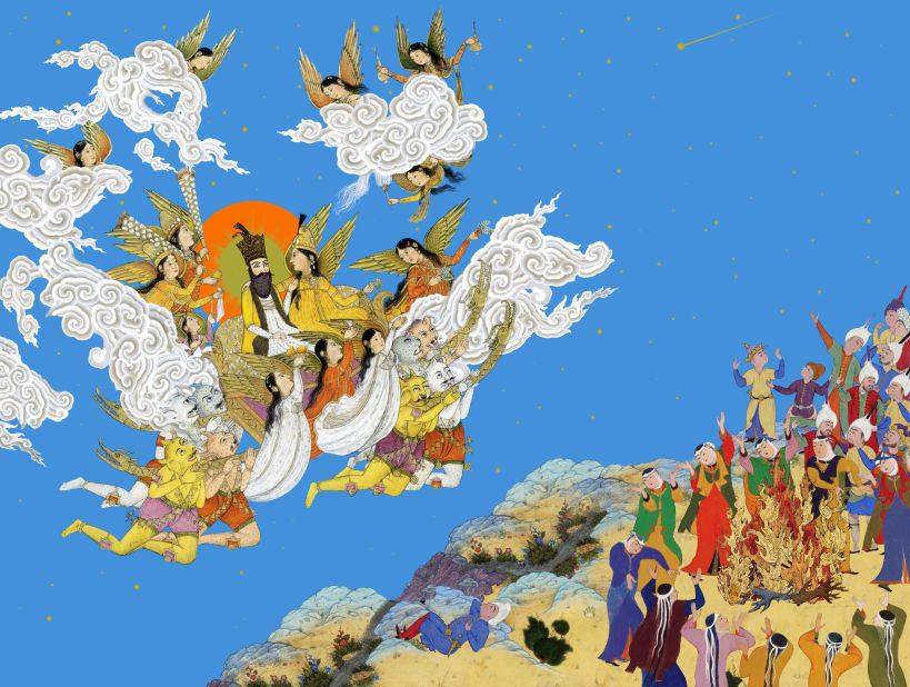 Though there is a long history of visual  versions of the Shahnameh, illustrating the text has fallen out of fashion of late. Rahmanian's version is one of the first graphic renditions to hit the shelves in 100 years.