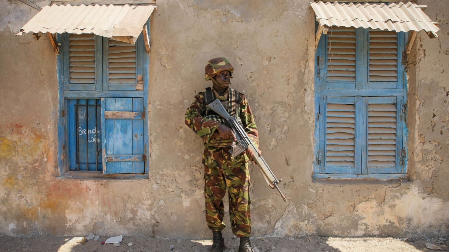 Kenyan troops are deployed in Somalia, as part of an African Union mission fighting Al-Shabaab.