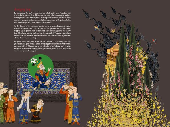 The Shahnameh's original author, Abol Ghassem Ferdowsi, spent 30 years gathering Persian folklore, myths and histories, before compiling it into his epic poem. 