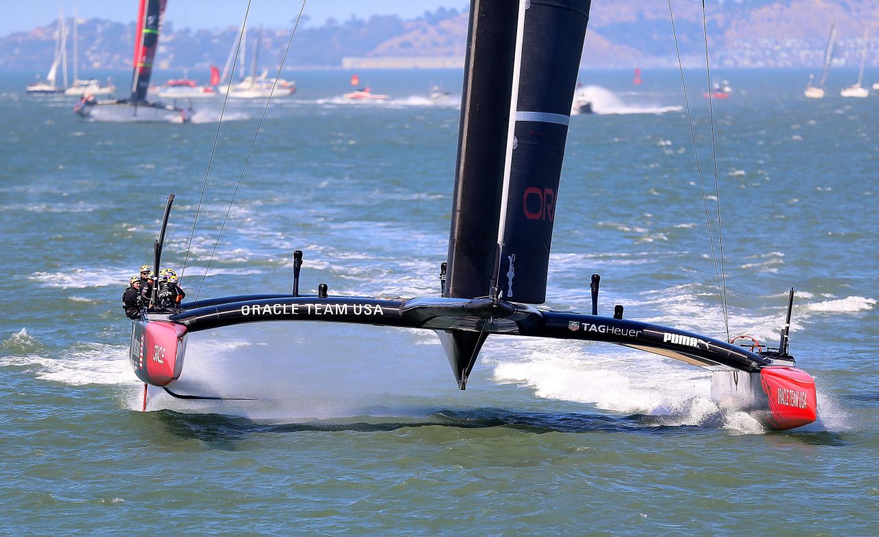Van der Wal says the America's Cup typifies how far sailing has come in terms of technology.
